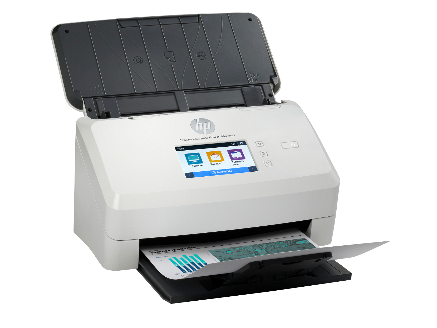 HP ScanJet Enterprise Flow N7000 Scanner view 4